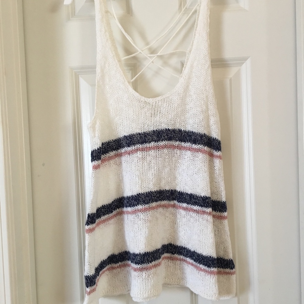 Striped Knit Top